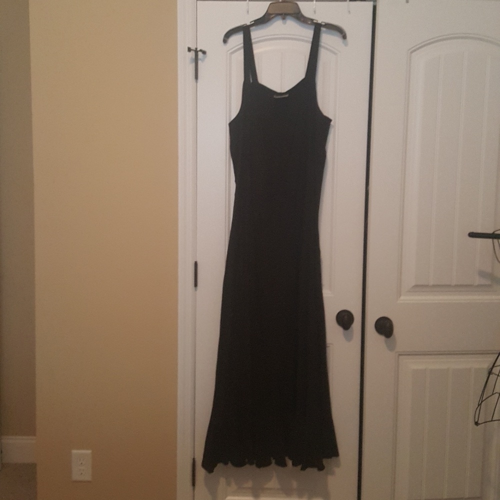 Holy clothing black tank maxi dress